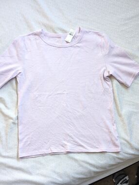 Aerie Pastel Lavender Short Sleeve Tee